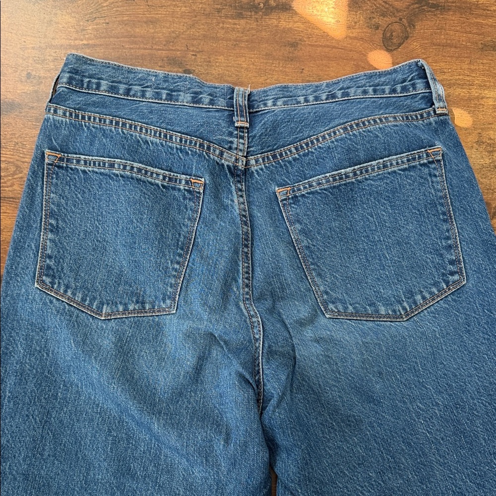 J. Crew Women's Slim Boyfriend in Classic Blue - Picture 8 of 8
